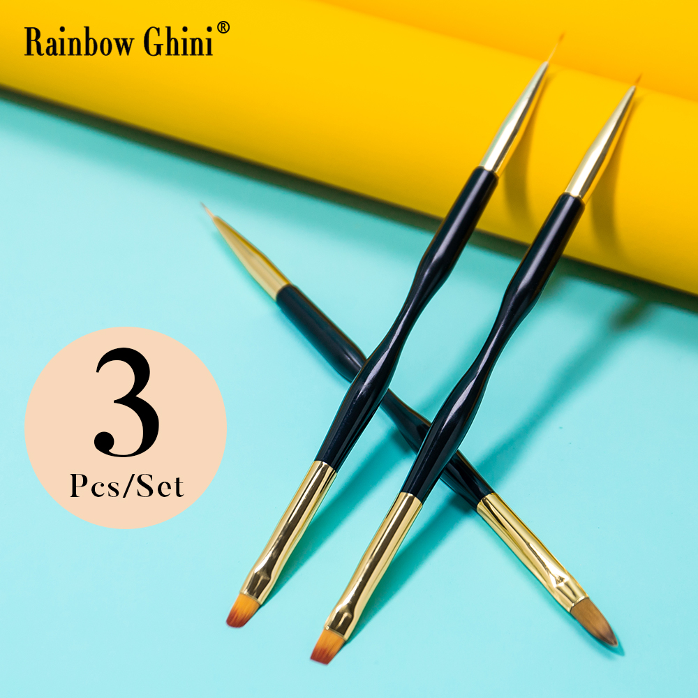 Rainbow Ghini 3Pcs/Set Dual He – Detailing Brush Set Bewertung und Preis