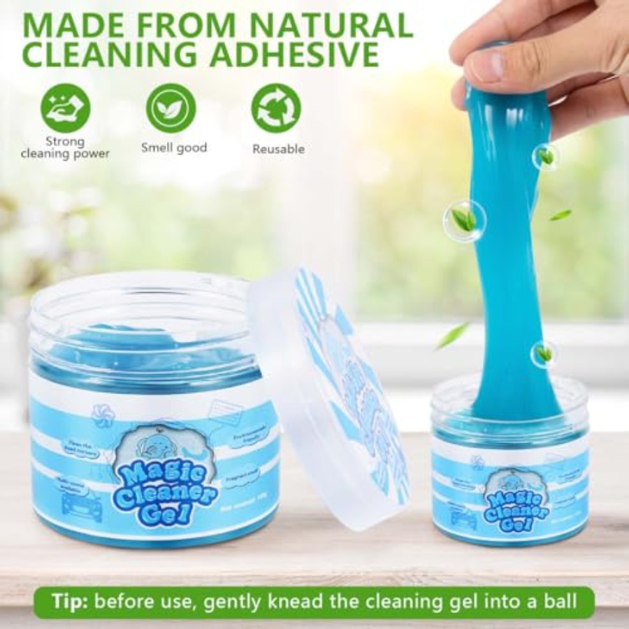 2 Pack Car Cleaning Gel Slime  – Interior Detailing Kit Bewertung und Preis