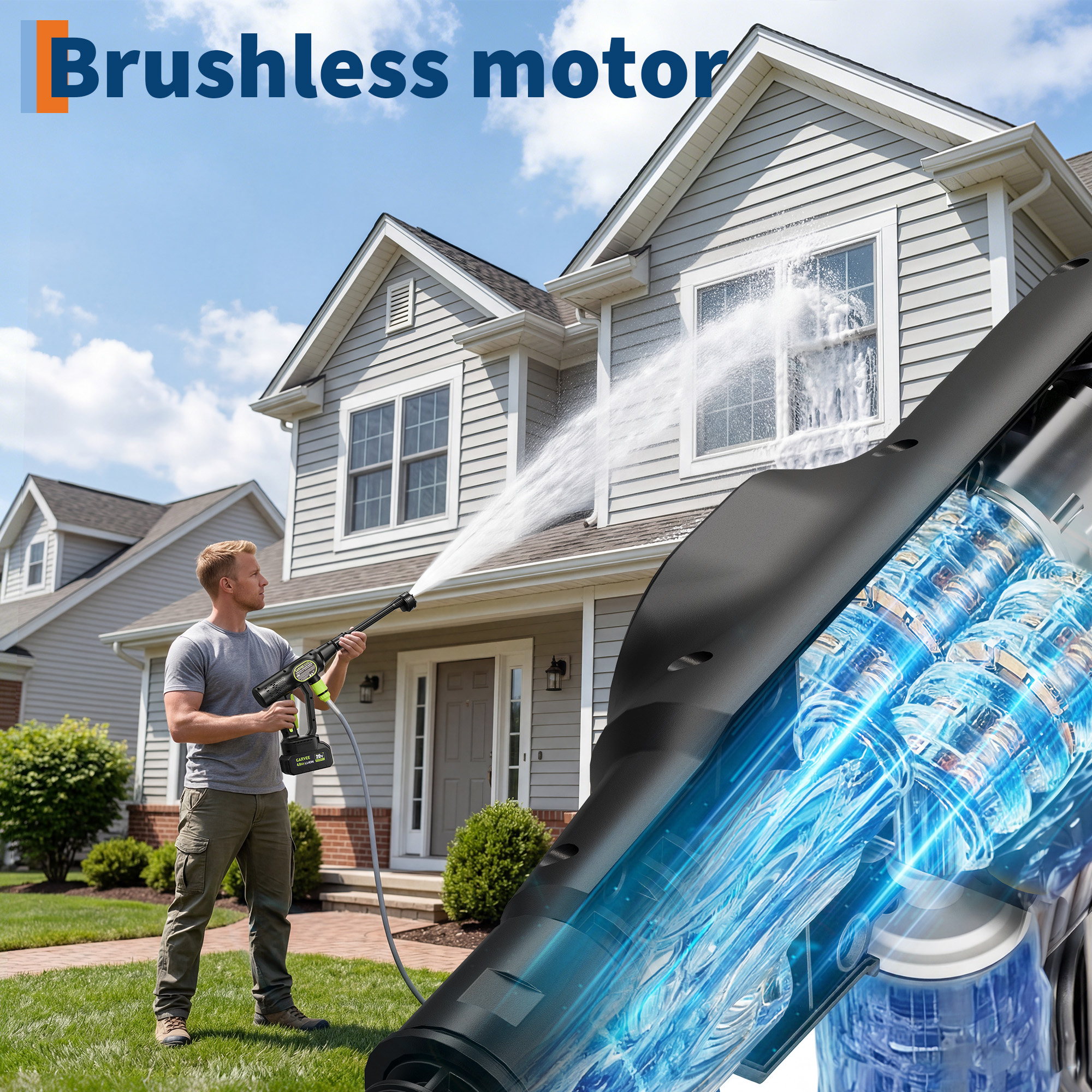 Cordless Pressure Washer, 320  – Foam Cannon Car Wash Bewertung und Preis