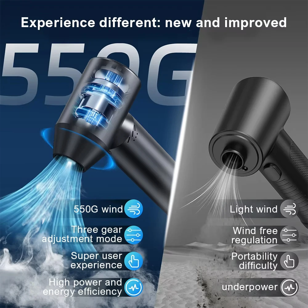 High-Speed 80000RPM Turbo Jet  – Dryer Car Blower Bewertung und Preis
