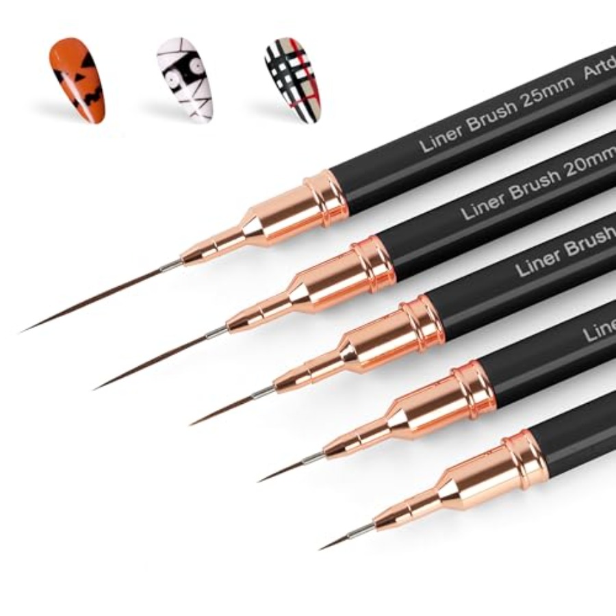 Metallic Nail Art Pens, Liner  – Detailing Brush Set Bewertung und Preis