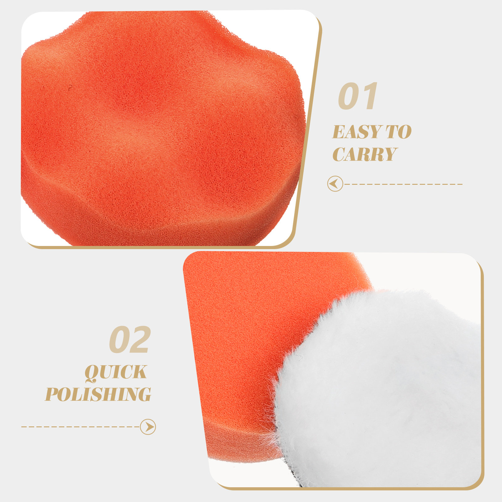 3Pcs Wheel Polishing Pad Set B – Polish Pad Set Buffer Bewertung und Preis